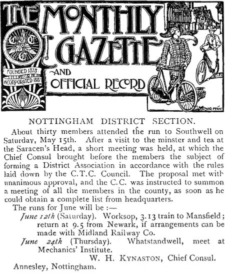 The CTC Monthly Gazette and Official Record - June 1897