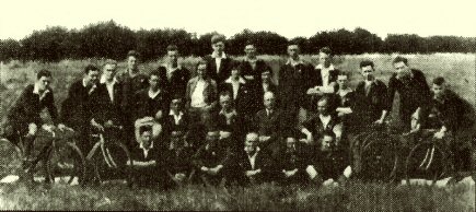 Members of the Broad Oak Road Club in 1929
